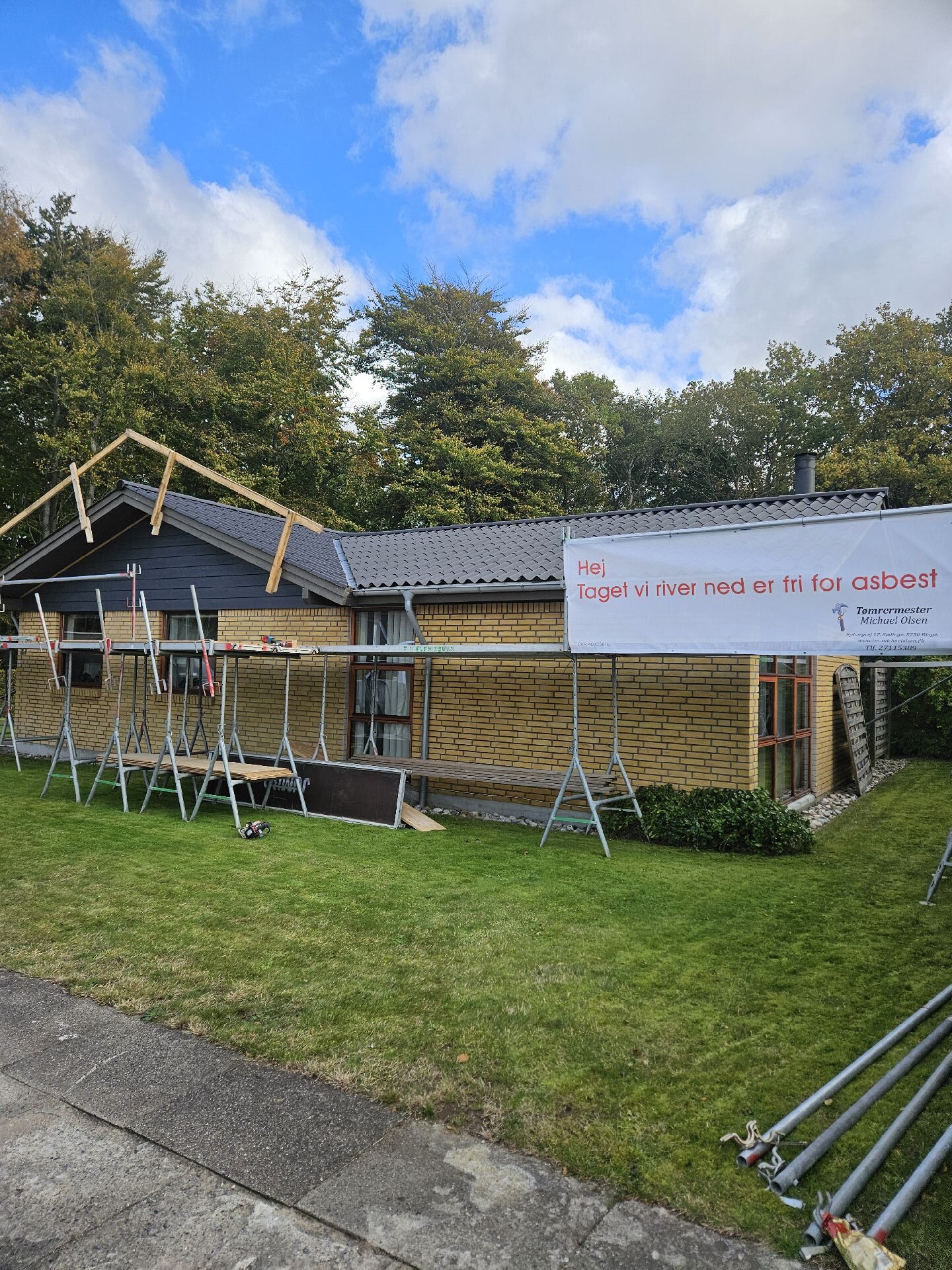 udskiftning af tagplader tag Odense.